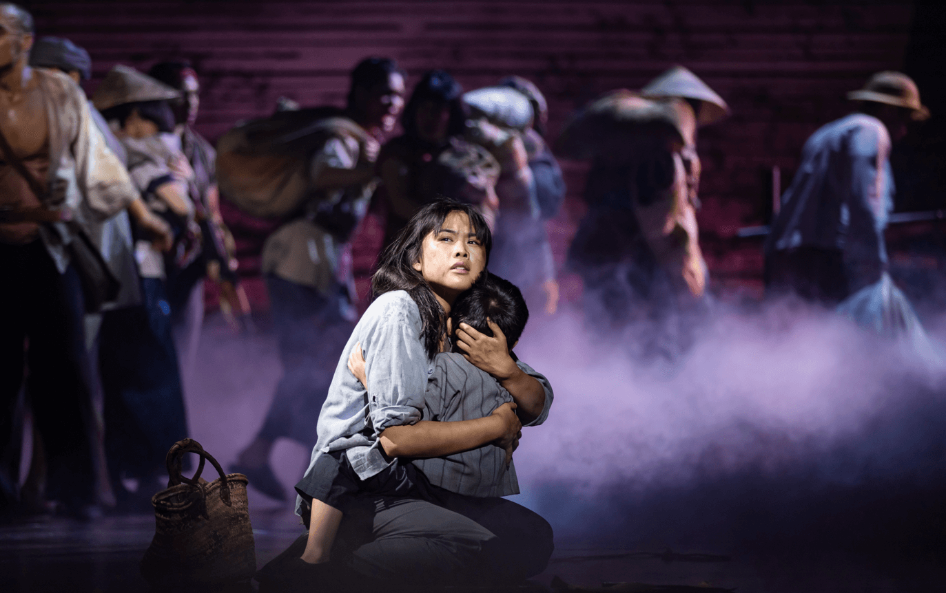 Abigail Adriano as Kim in the Miss Saigon Australian Tour