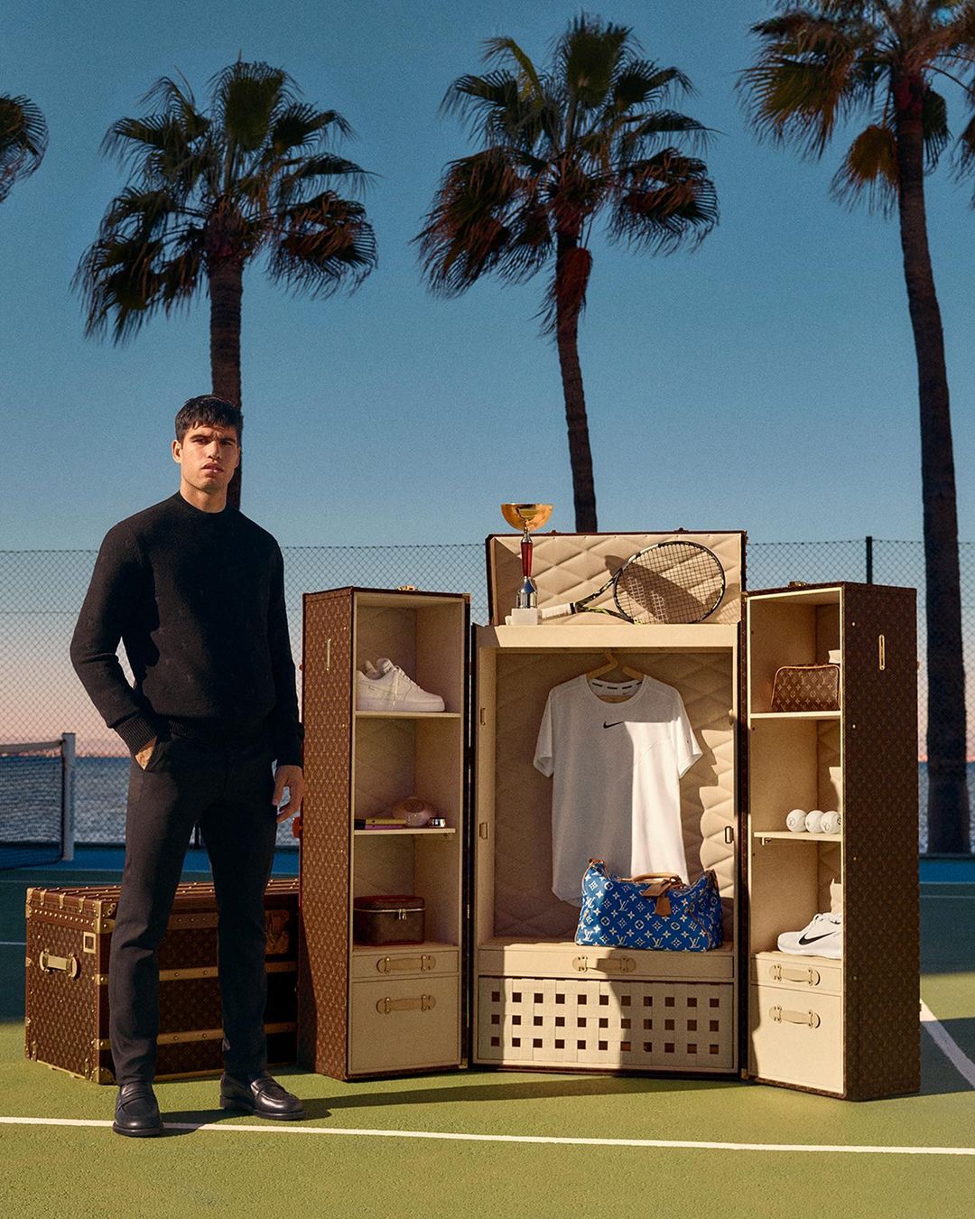 Carlos Alcaraz for Louis Vuitton