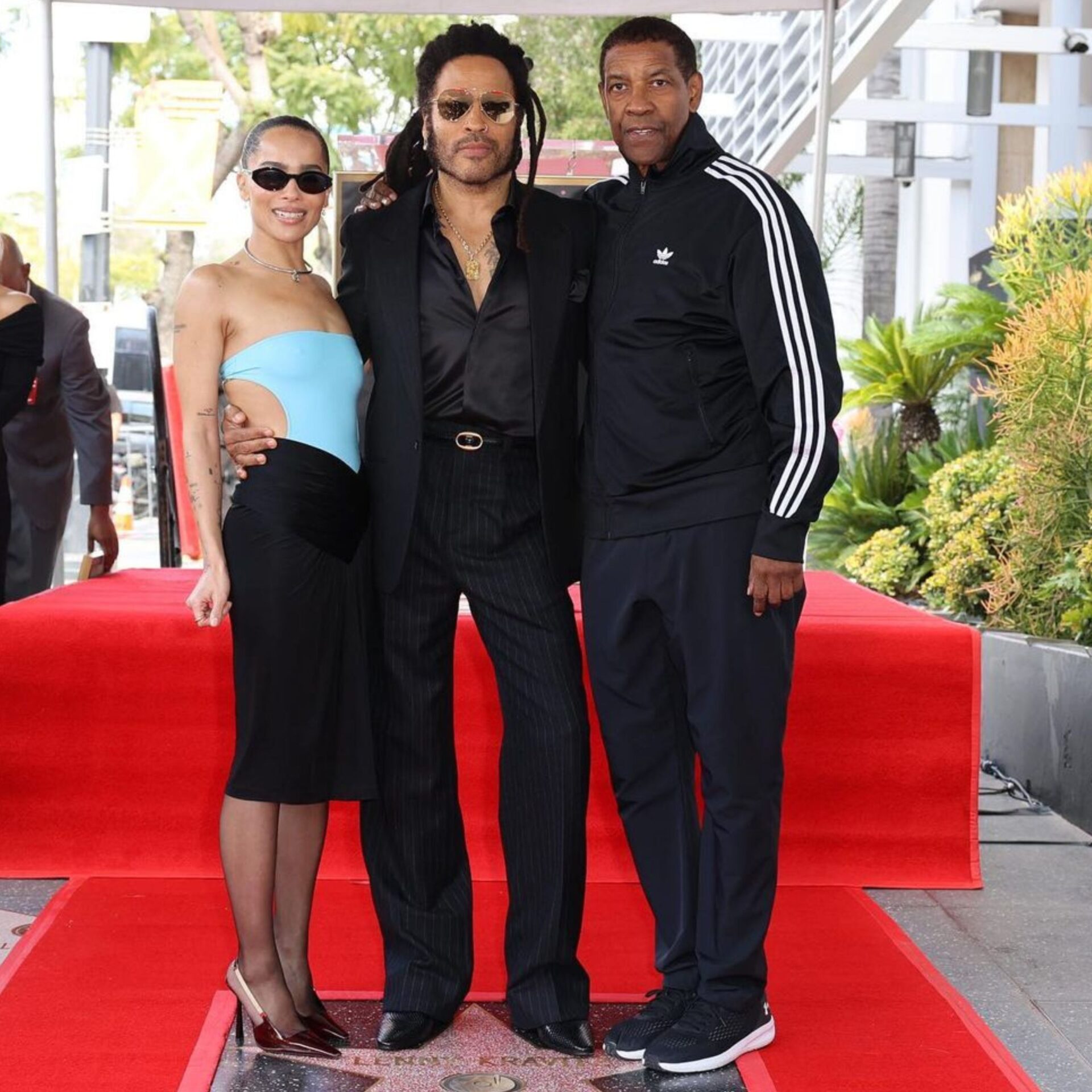 Lenny Kravitz Gets His Star On Hollywood Walk Of Fame