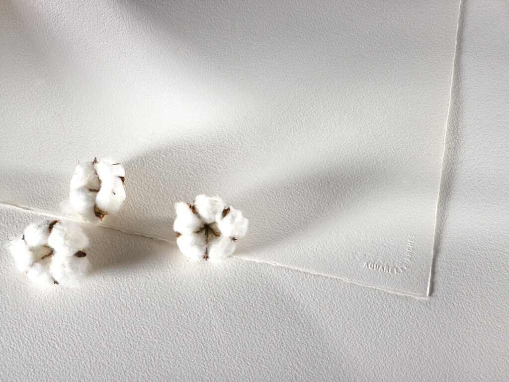 Sheets of Arches Aquarelle for watercolor