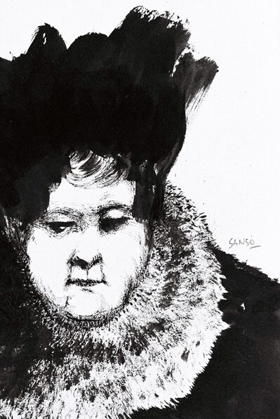 One of Sansó’s Black Period portraits