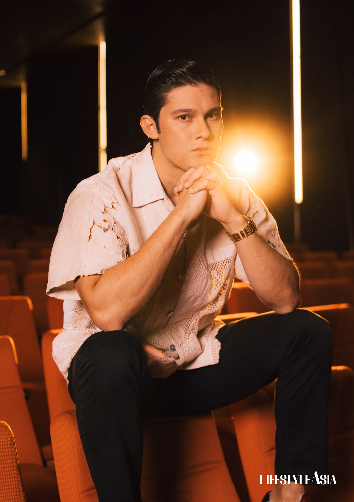 Laurence Mossman plays Thuy in Miss Saigon