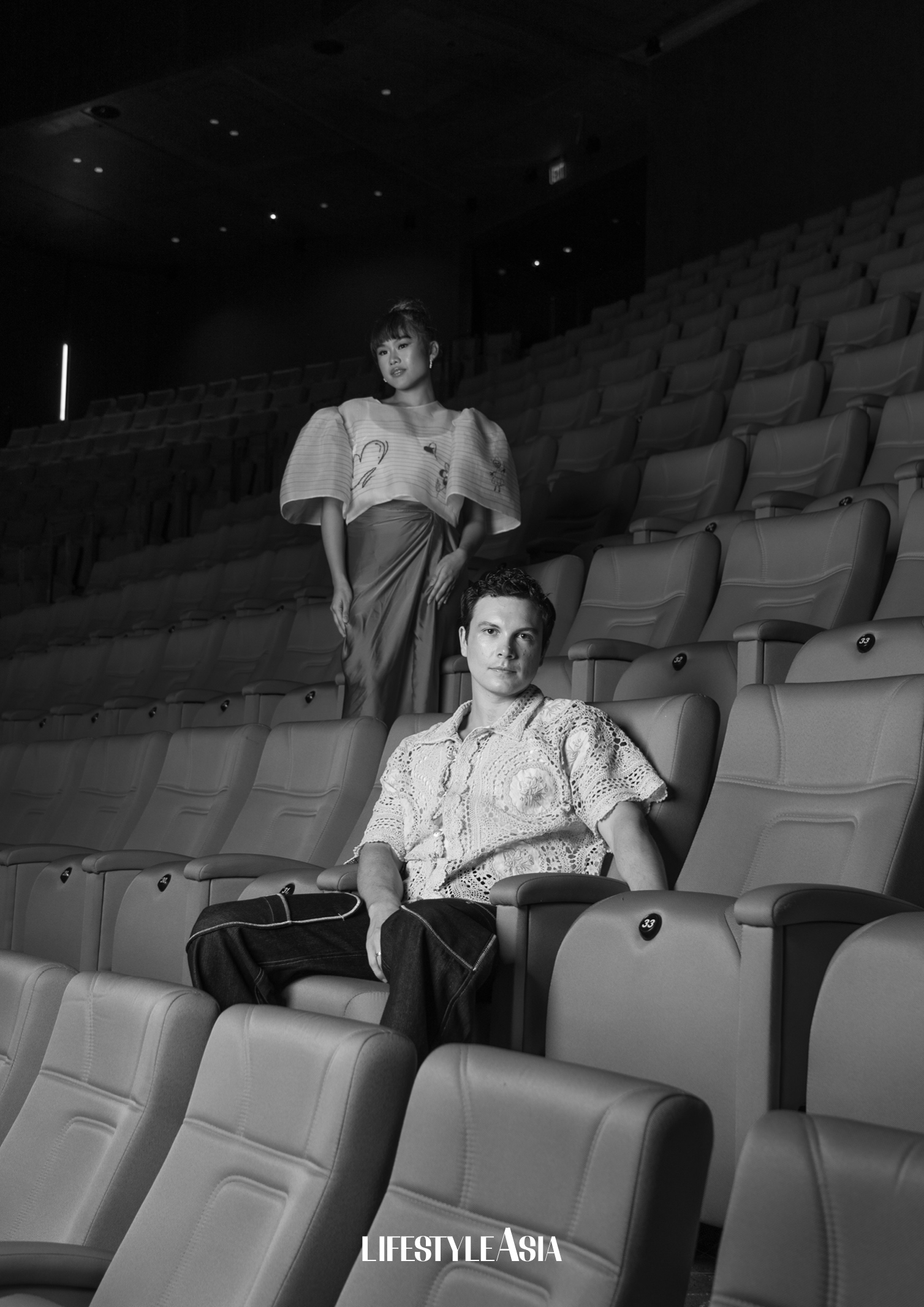 Abigail Adriano and Nigel Huckle