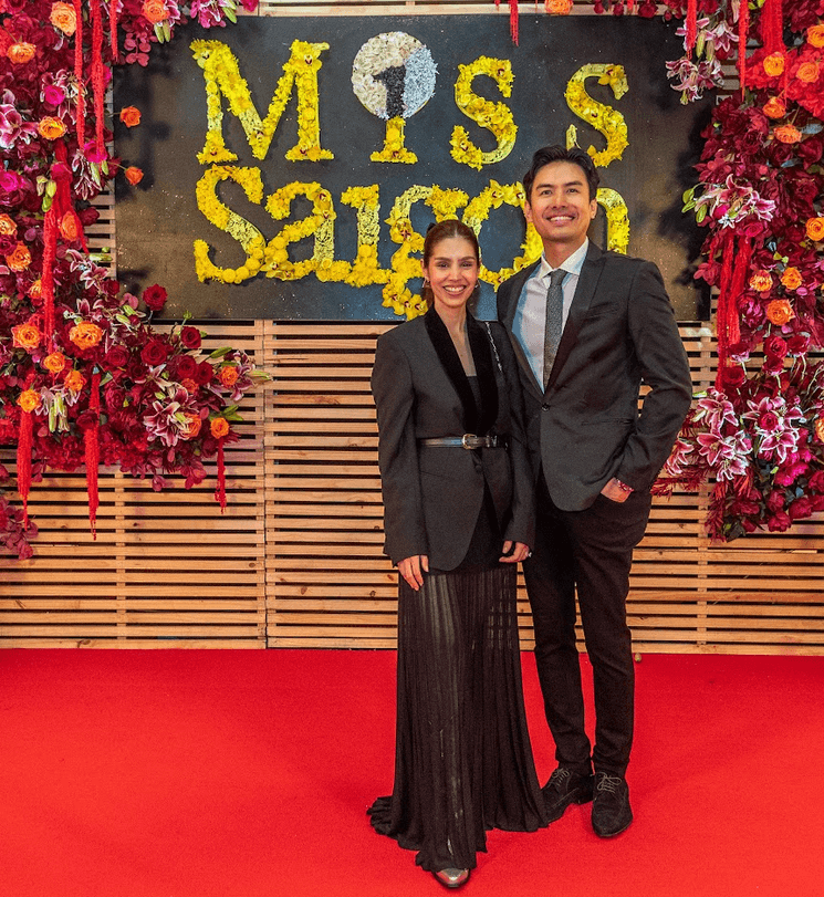 Kat Ramnani and  Christian Bautista