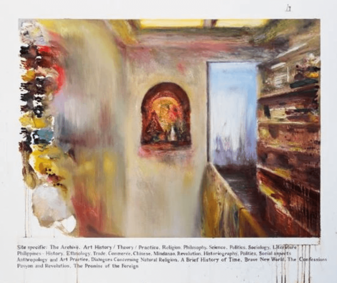 He skillfully uses landscape painting, a technique from the Renaissance called linear perspective, to depict nature and the world around us.