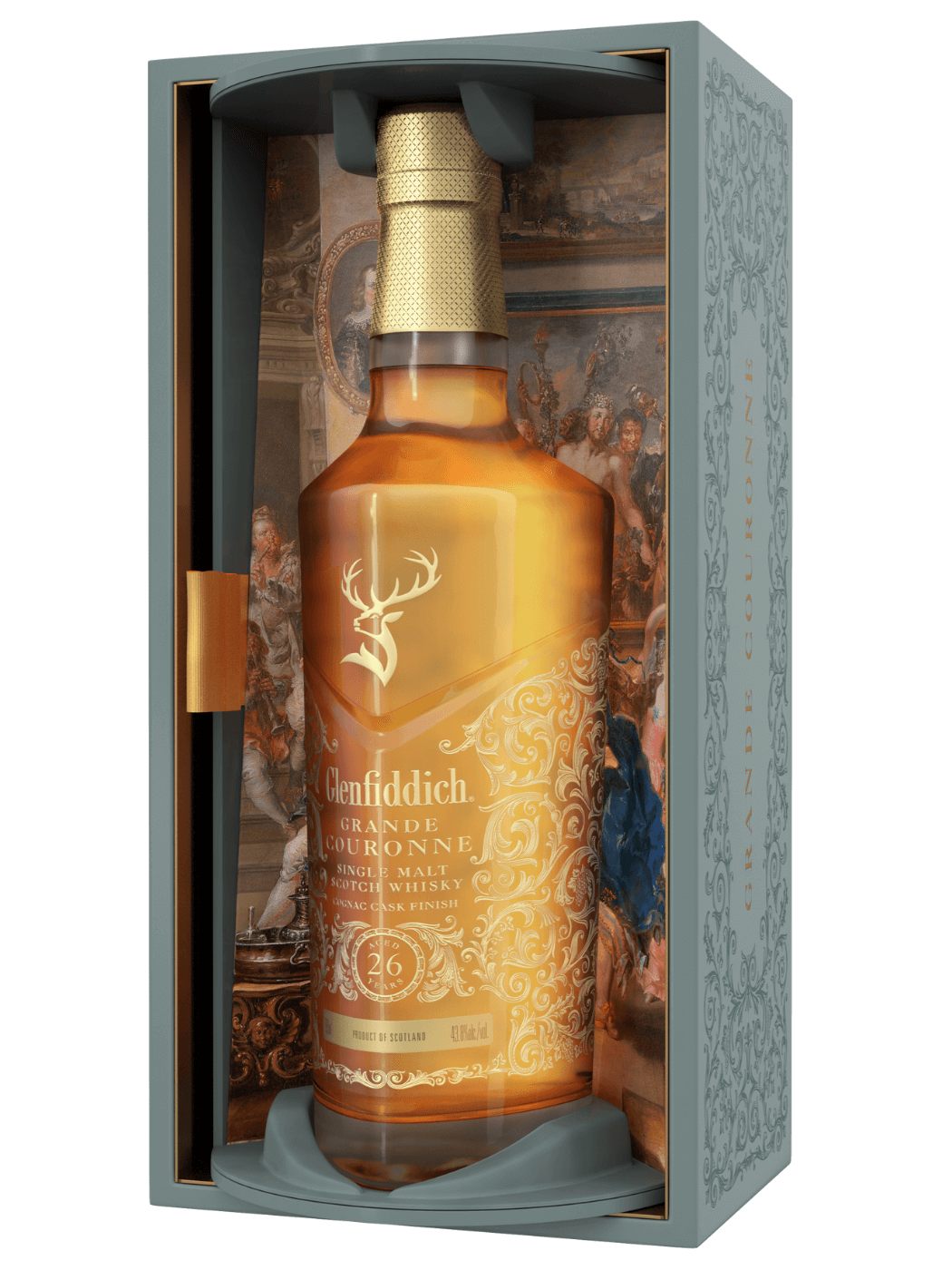 More than a flavorful and sophisticated whisky, the Grande Couronne is a work of art in itself