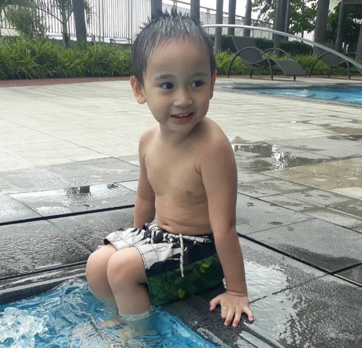 Dom at two years old