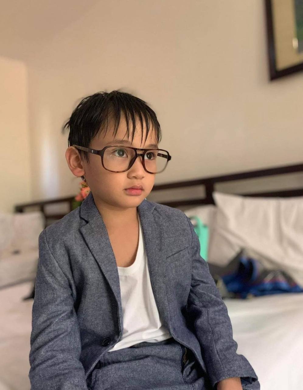 Dom as a five year-old