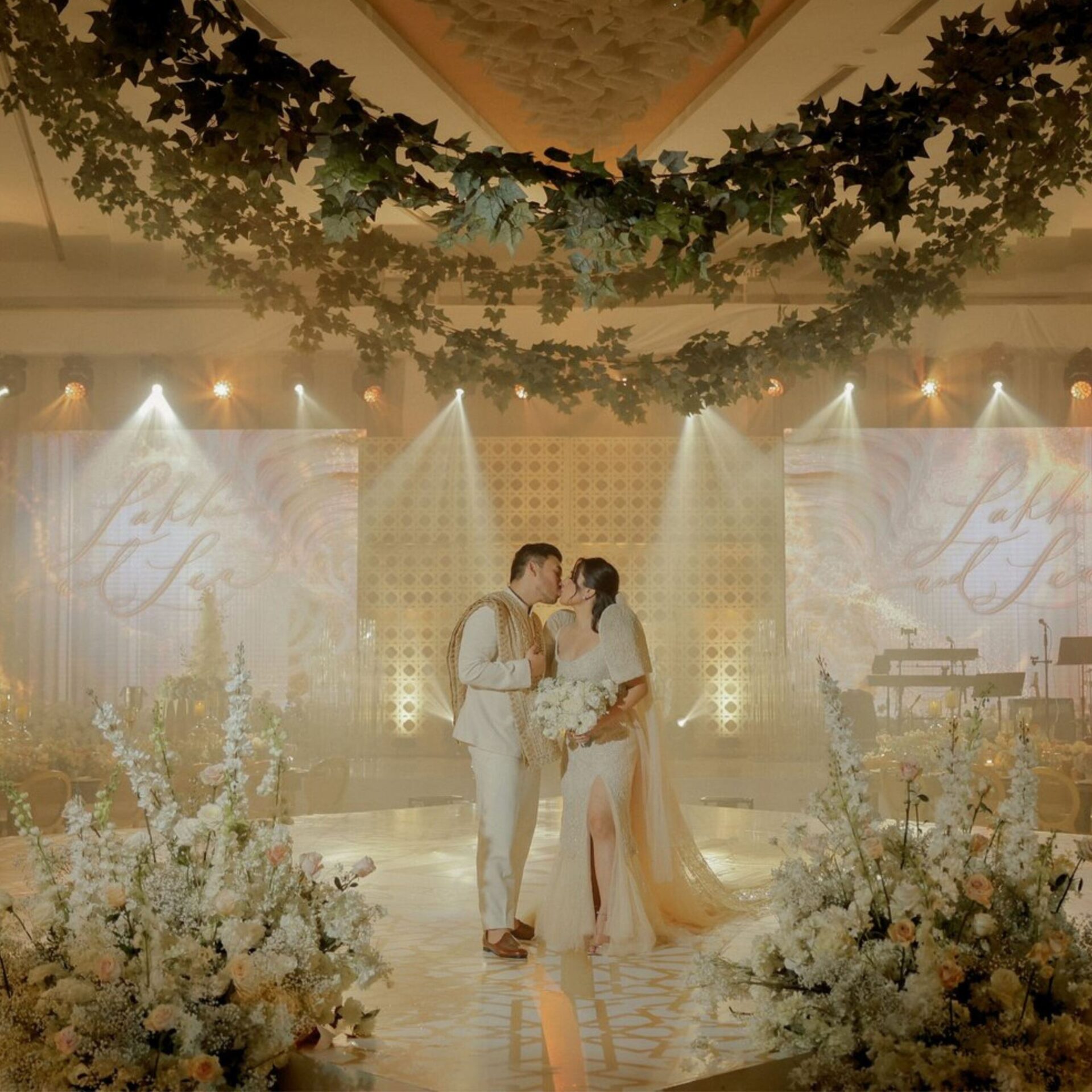 Lea Villena And Lakhi Siap Hold An Interfaith Wedding Ceremony