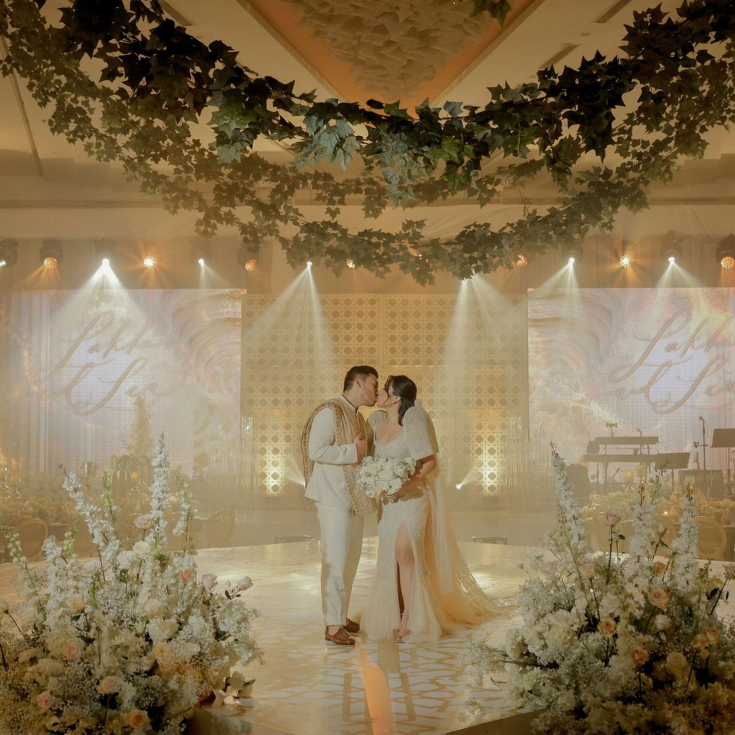 Lea Villena And Lakhi Siap Hold An Interfaith Wedding Ceremony
