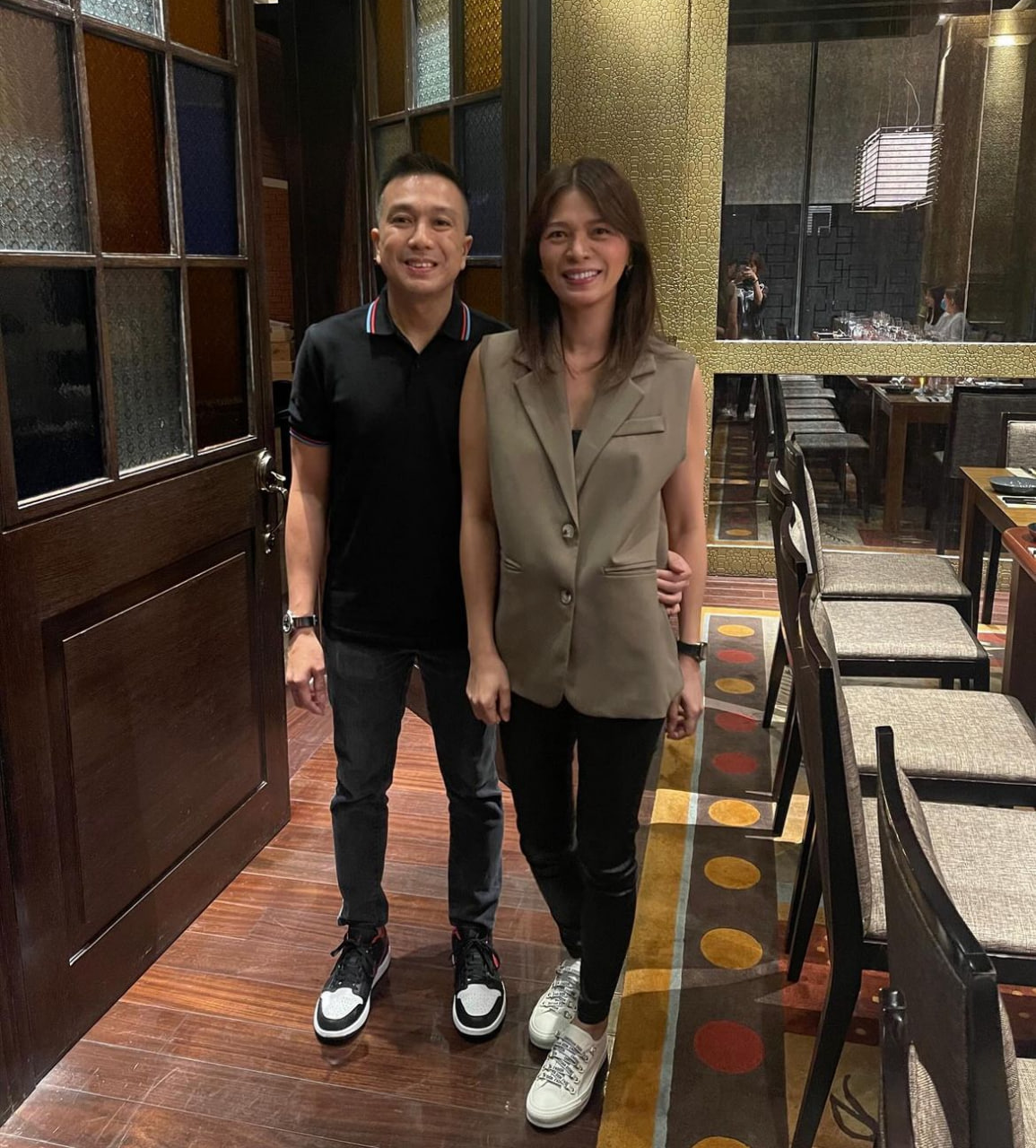 Chico and Betcha Chua Javier spend their romantic dinners once a month due to their busy schedules, but intend to make more time for each other