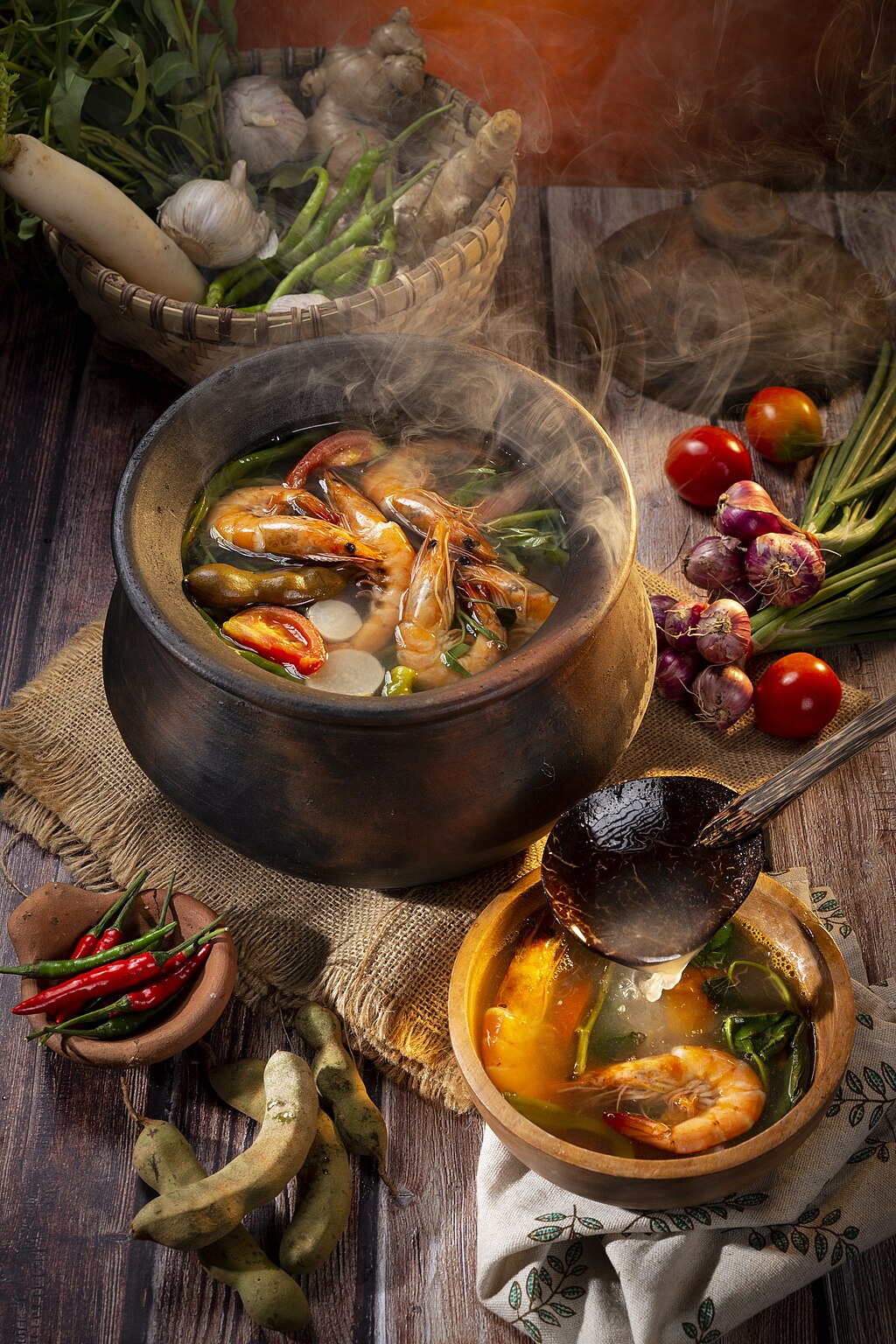 Shrimp sinigang