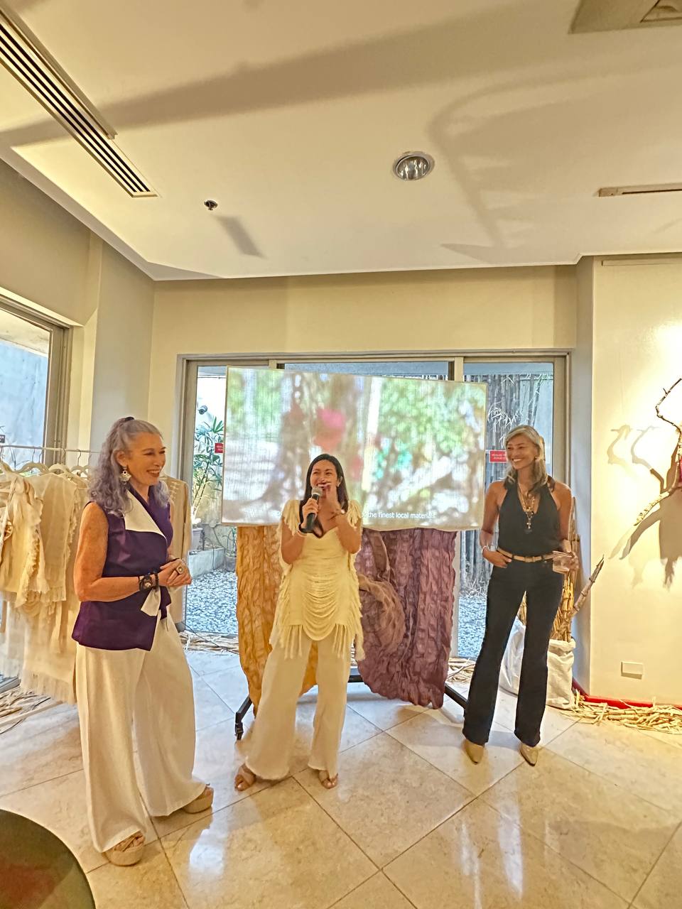 Bea Roxas, Adrienne Charuel, and Clair Barberis explain what “Heritage In Bloom” is about