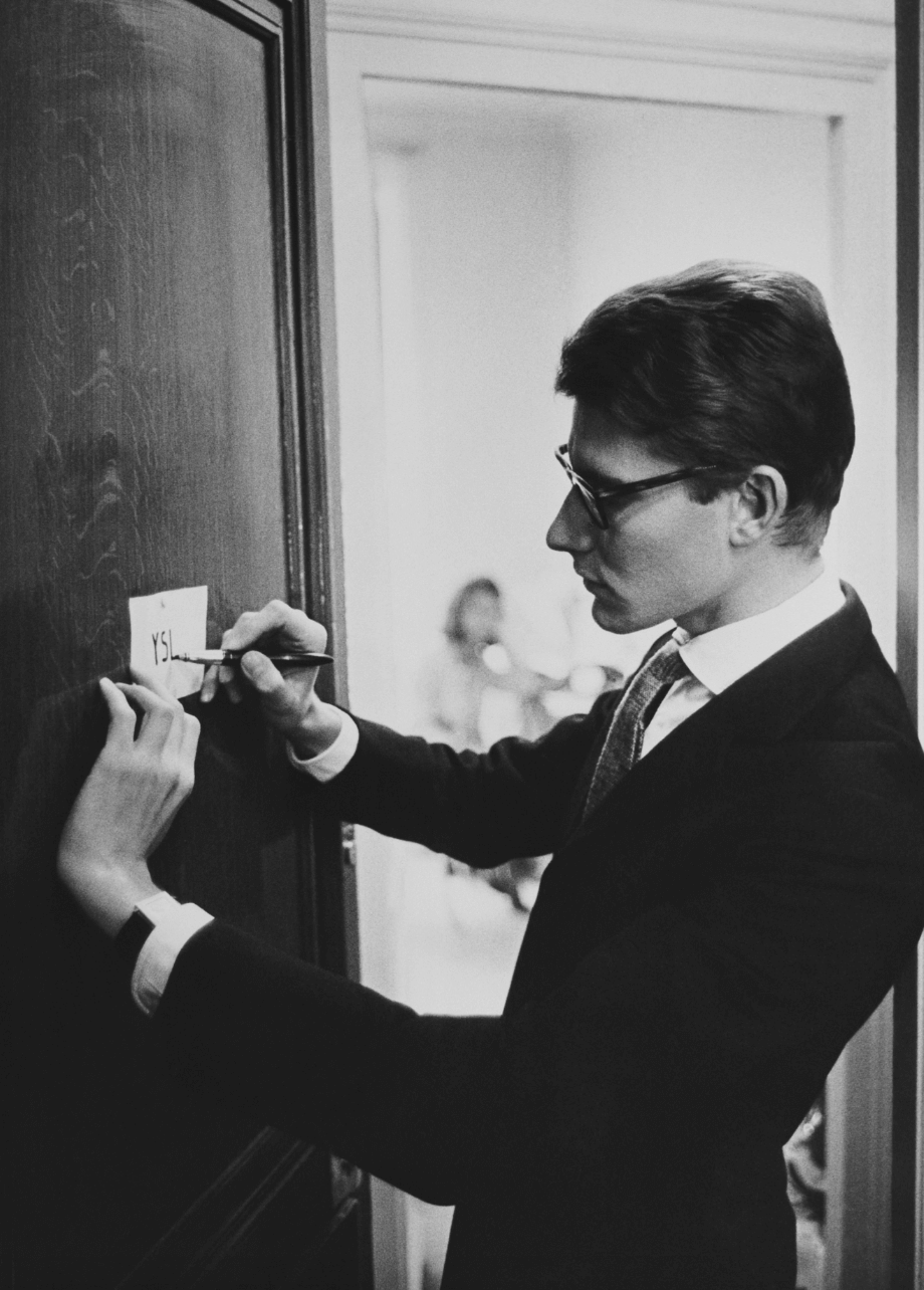 Yves Saint Laurent and Karl Lagerfeld had a longstanding rivalry in the fashion industry. 
