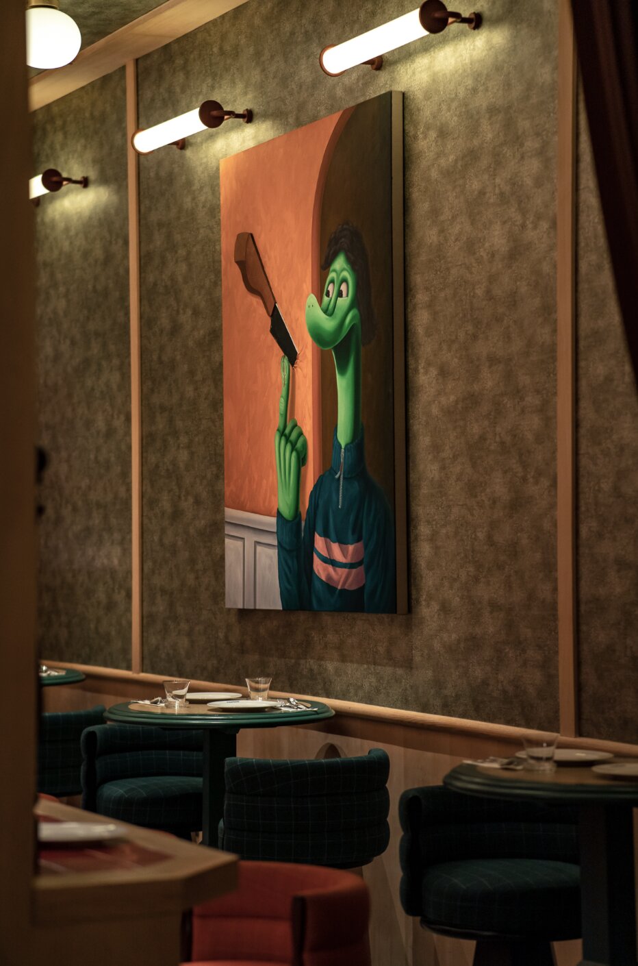 Acuna and his team sought to use sustainable materials in many of their bespoke creations within Carlo's