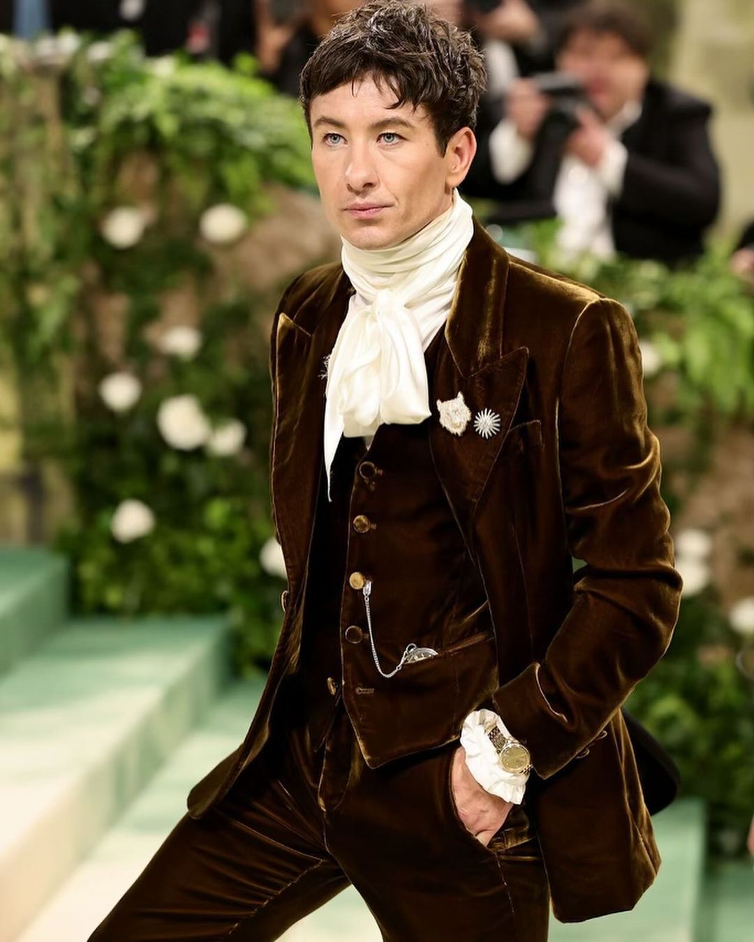 Barry Keoghan wearing Omega at the Met Gala