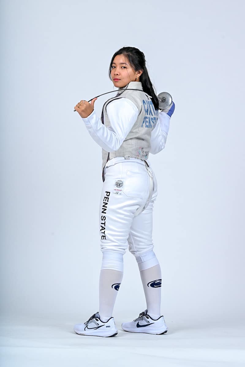 Samantha Catantan is the first Filipino fencer who qualified for the Olympic Games after 32 years