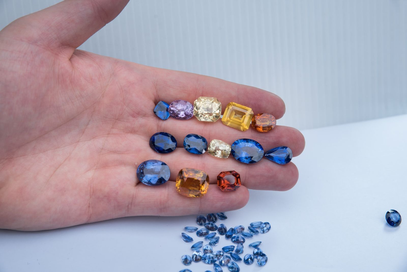Sapphires are considered rare gemstones due to containing gem grade corundum