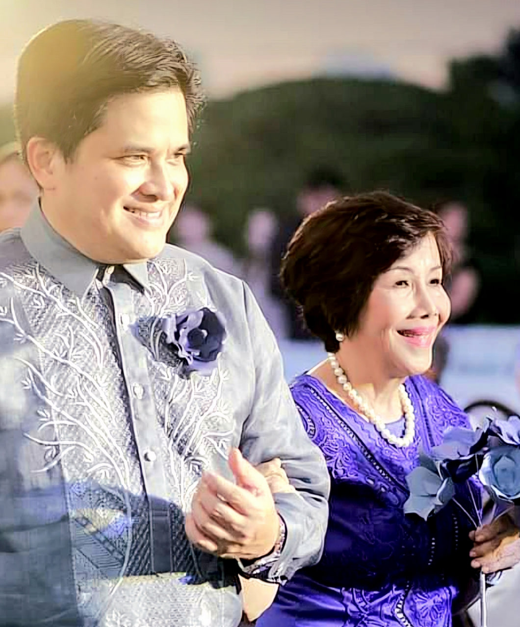 Gary Jamora said his mom Sylvia loves cards or letters even more than material things