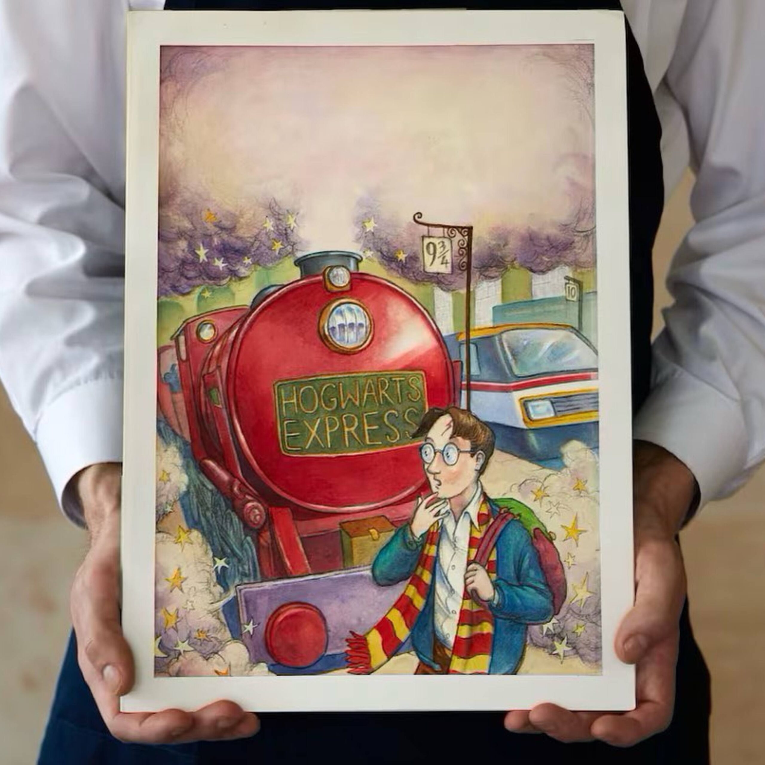 A ‘Harry Potter’ Cover Art Expected To Sell At $600,000