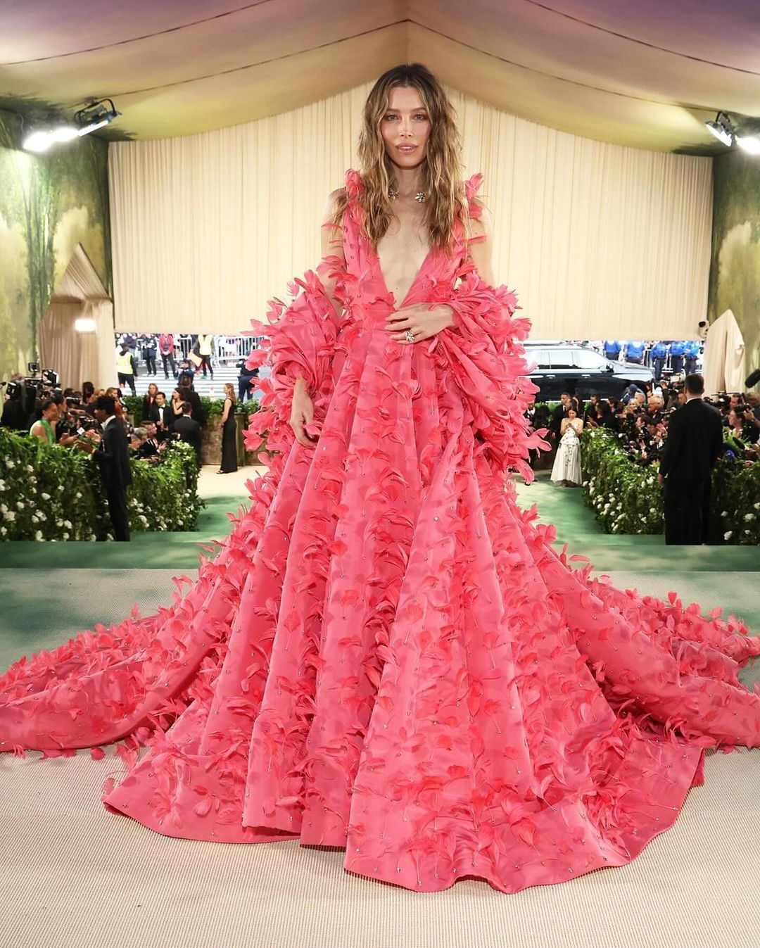 Jessica Biel at the Met Gala