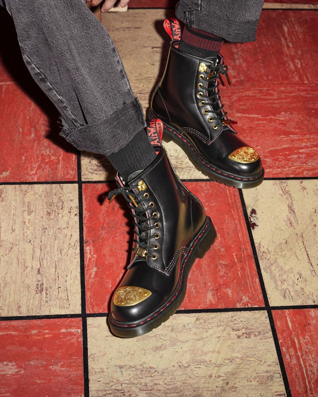 Shoes from Dr. Marten's Year of the Dragon collection