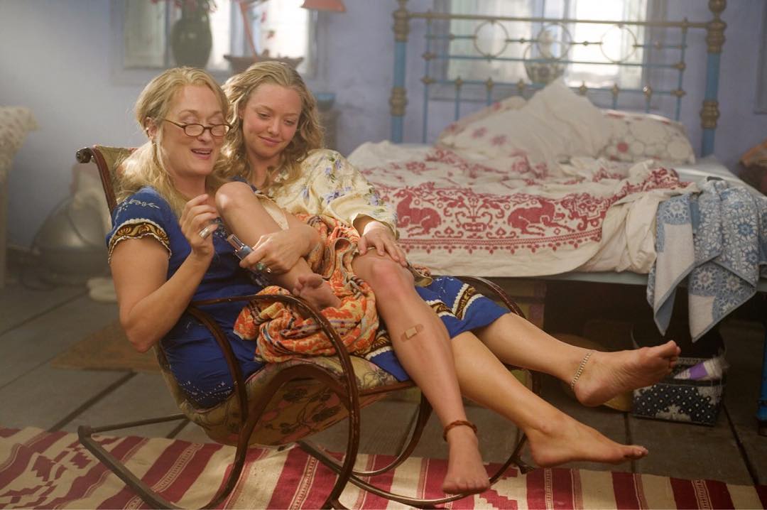 Meryl Streep and Amanda Seyfried in Mamma Mia!