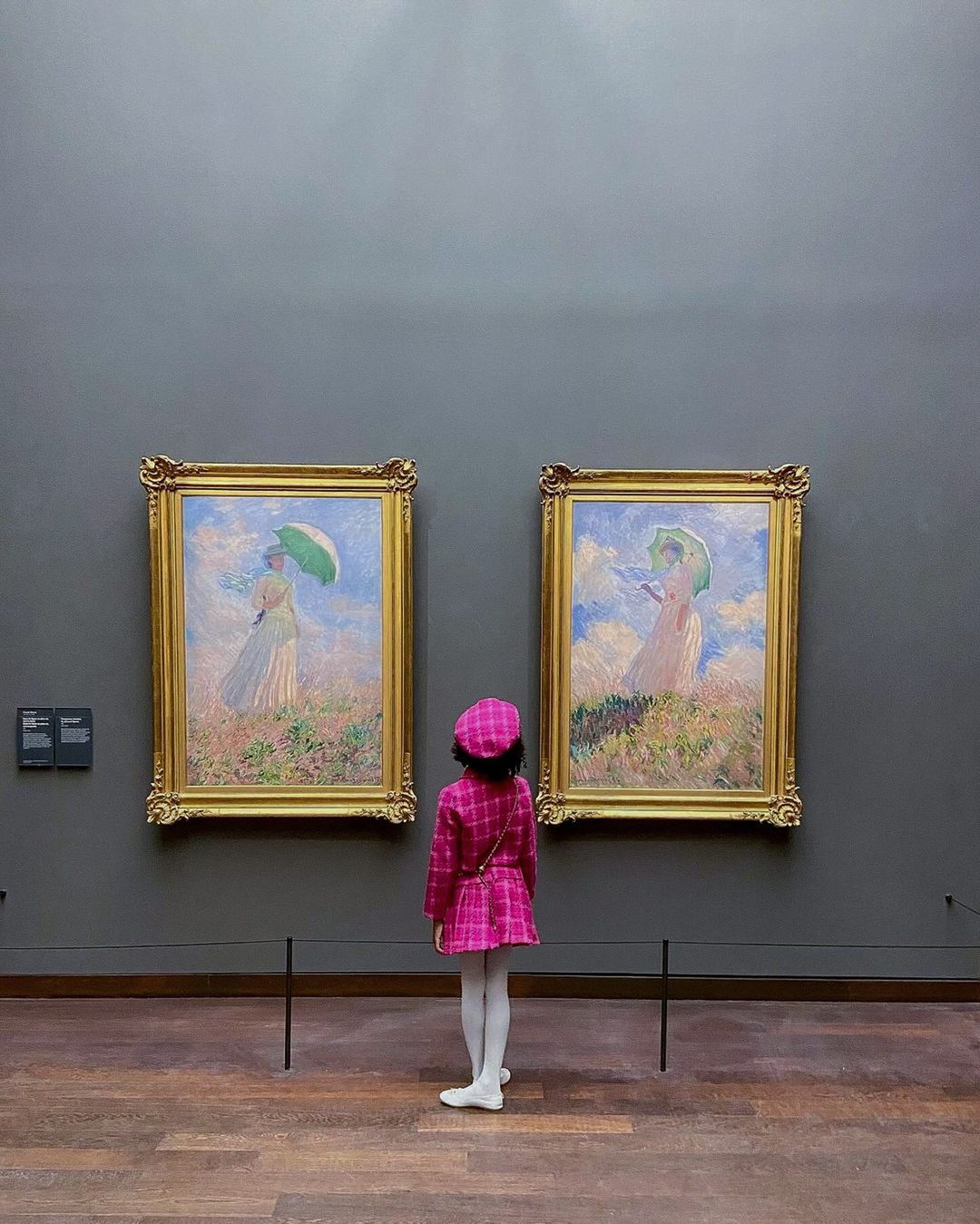 Claude Monet's Women with a Parasol at the Musée d'Orsay