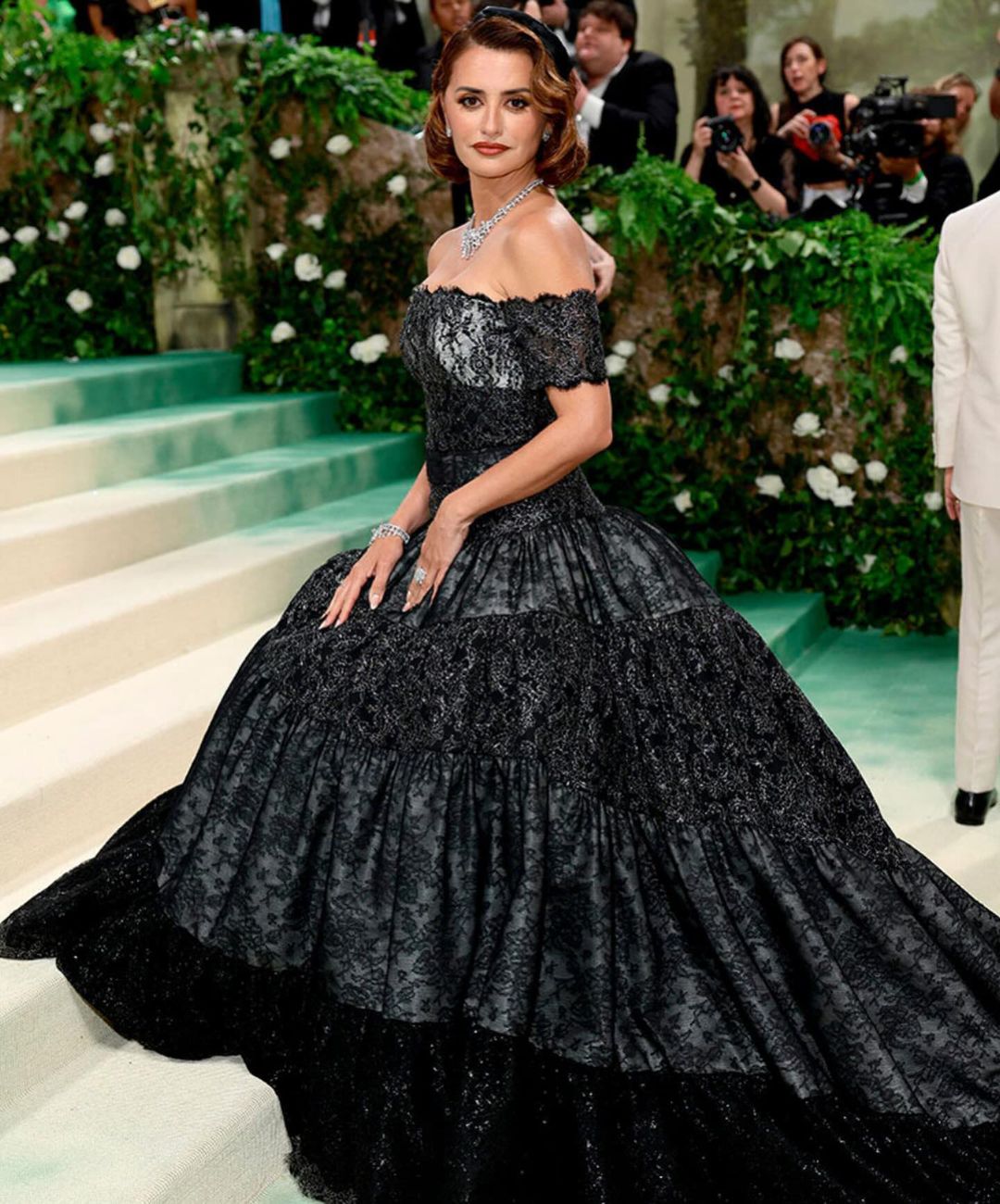 Penélope Cruz wearing Chanel at the Met Gala