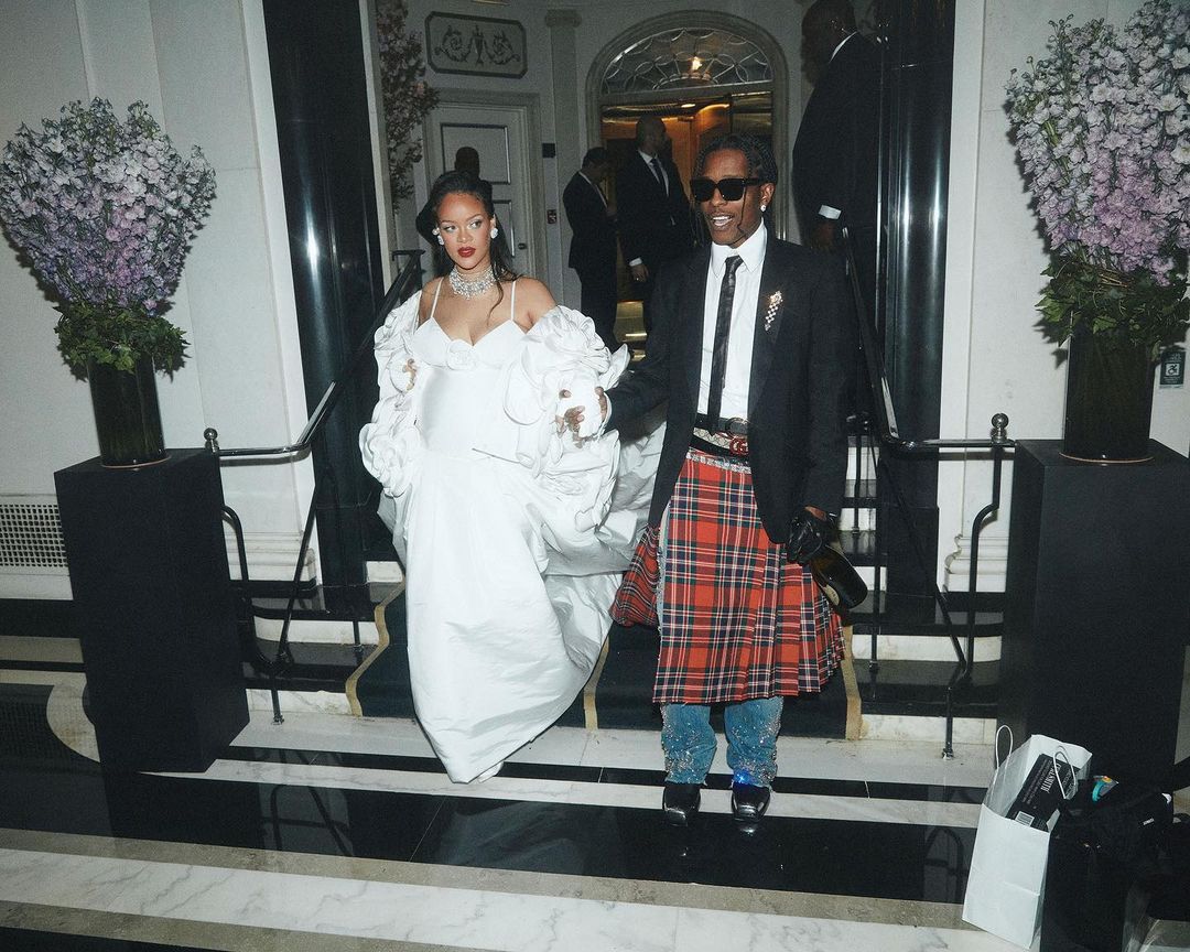 Rihanna with A$AP Rocky