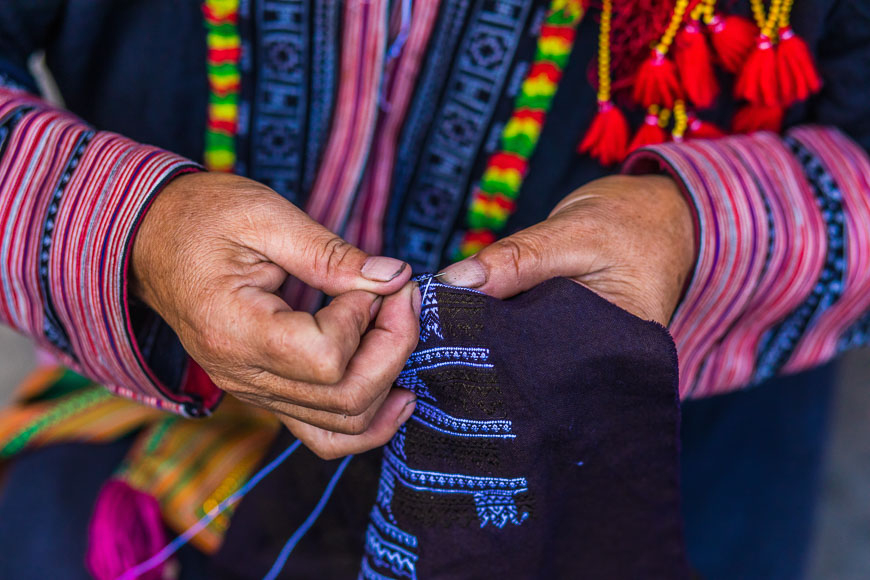 Locals conduct weaving classes