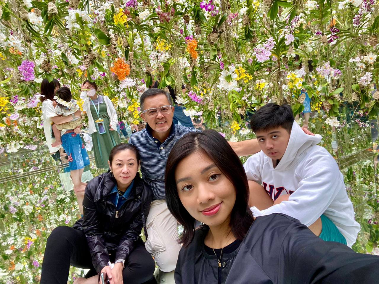 Patrick Garcia enjoys spending time with his family