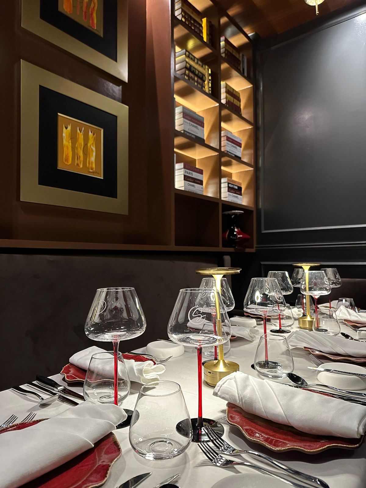 More spaces inside the welcoming interiors of Carmelo’s Steakhouse