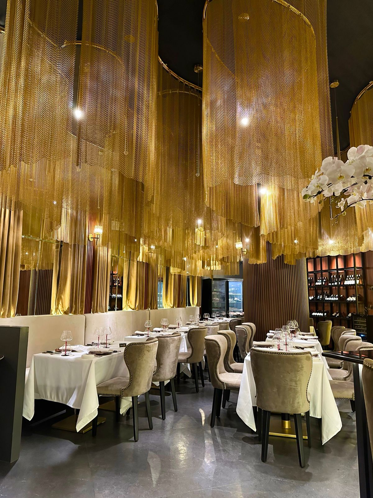 More spaces inside the welcoming interiors of Carmelo’s Steakhouse