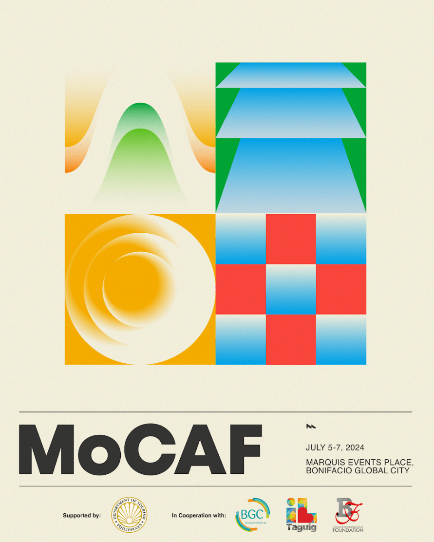 An official poster for MoCAF 2024
