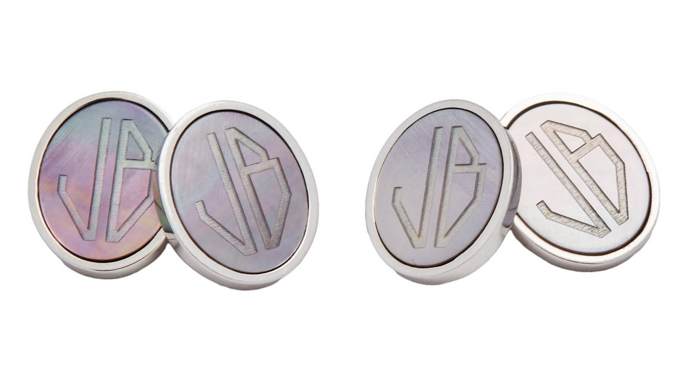 James Bond cufflinks from Daniel Craig's "Spectre" film