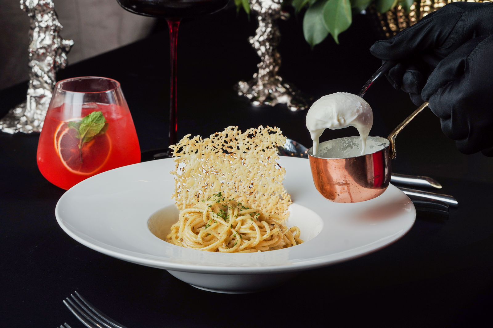 truffle burrata pasta