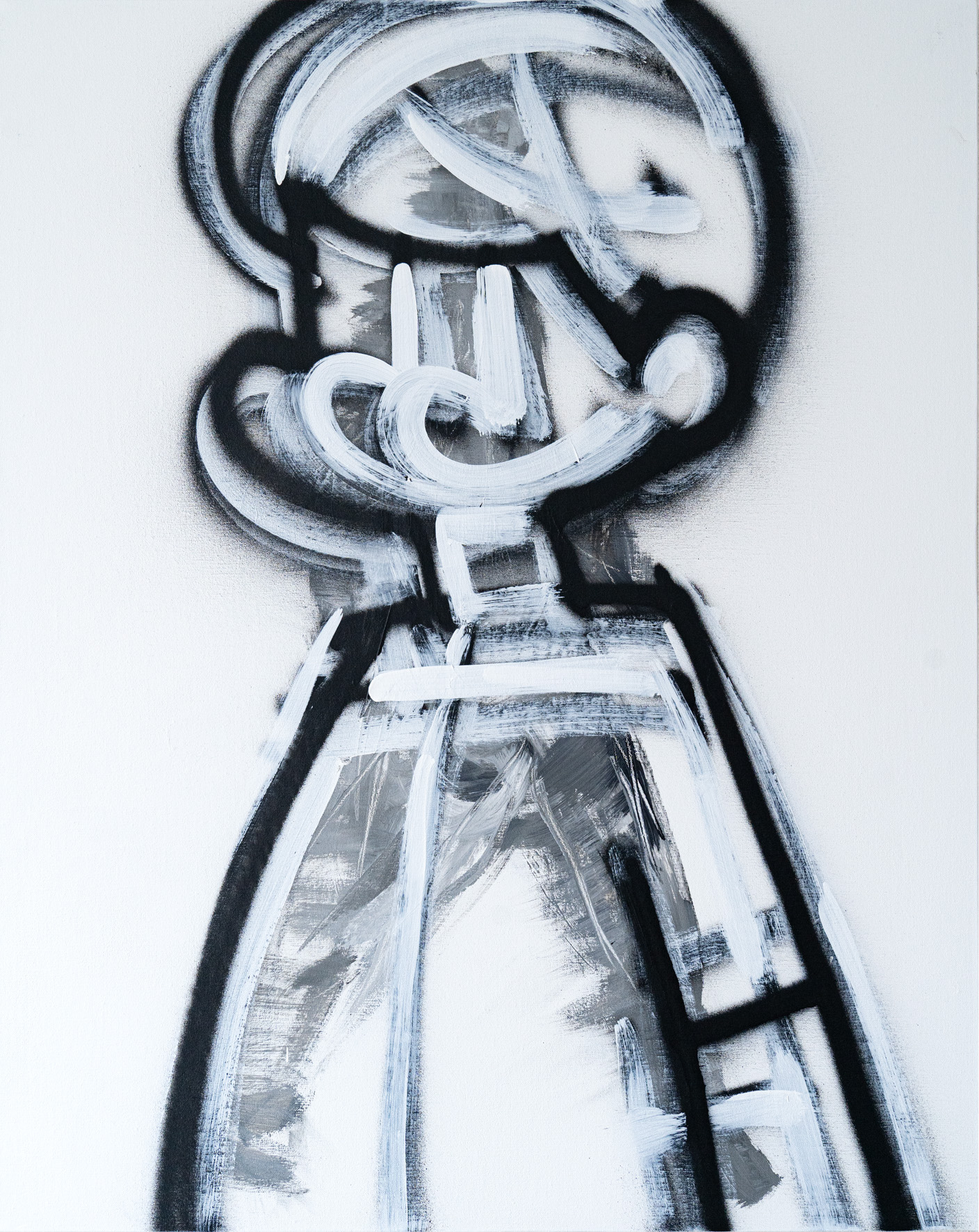 TOP LEFT: “Study for Null_Body and Portrait#003” by Yukita Hashimoto (from YOD TOKYO & Editions Gallery). TOP RIGHT: “Graffiti Tales” by Ela Andal (from M Gallery Manila). BOTTOM LEFT: “The Keeper” by Gabby Prado (from Galerie Stephanie). BOTTOM RIGHT: “Sunday Gang” by Marilou Solano (from Village Art Gallery).