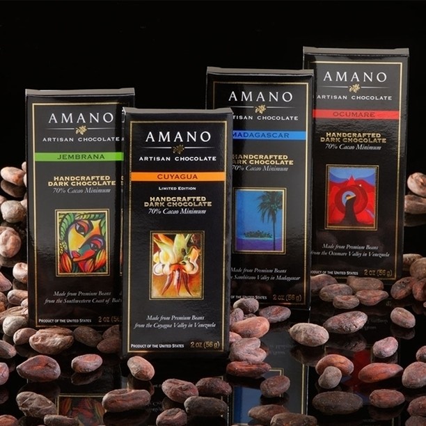 Amano Artisan’s chocolate bars have exotic flavors that will entice dessert lovers