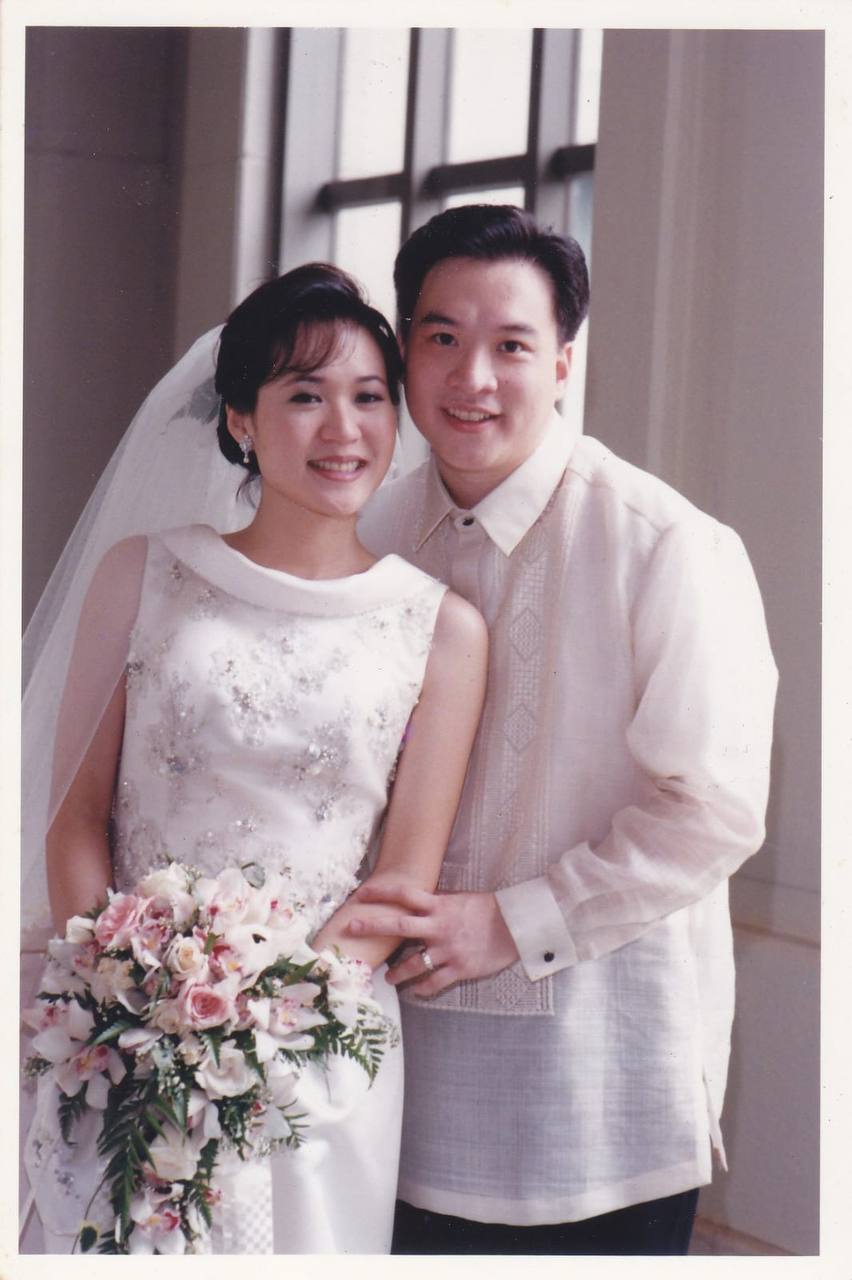 Ylaine and Peter Co said faith and commitment are essential to a marriage's success