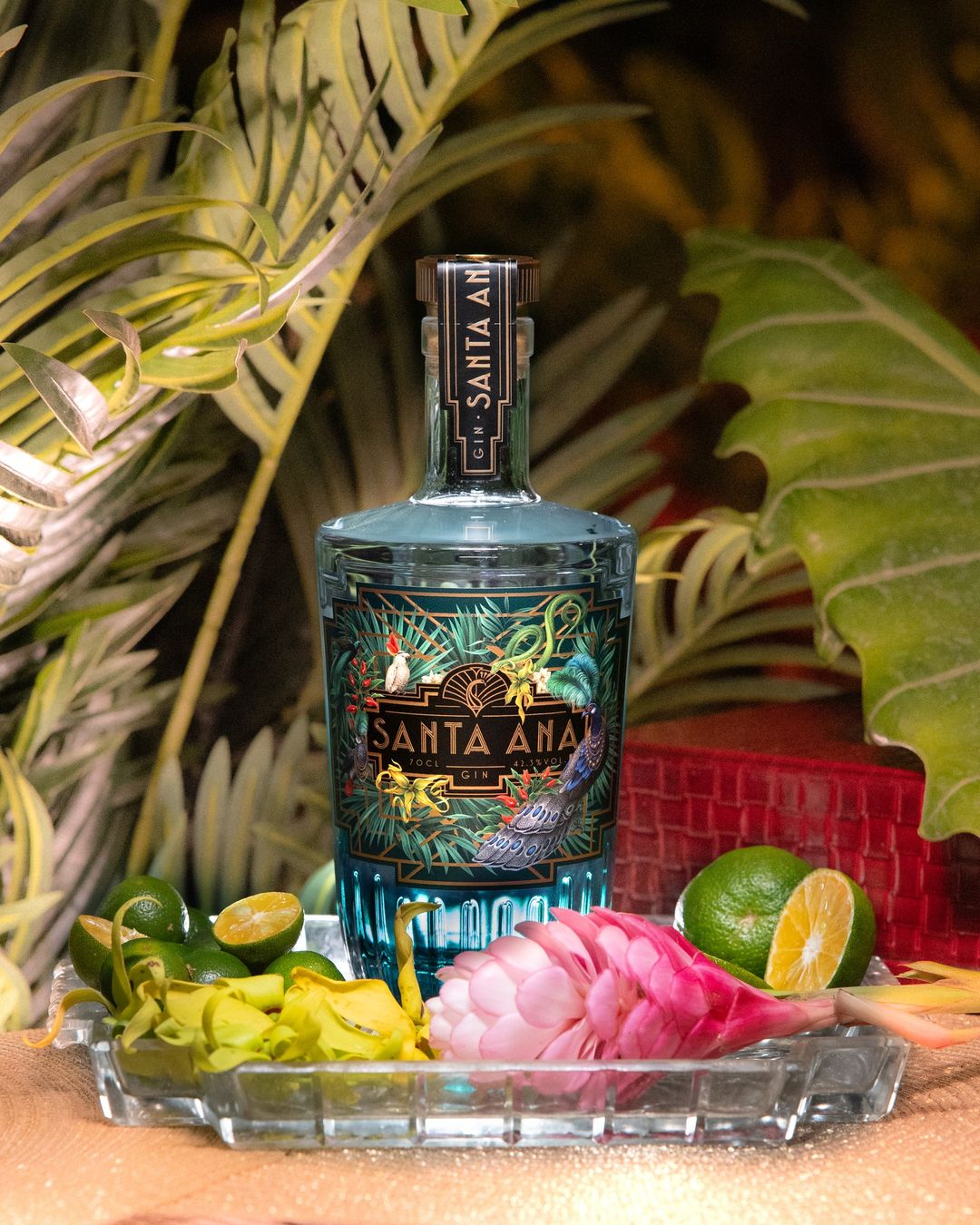 The Santa Ana Gin’s makers extracted fruity, floral, and earthy notes to come up with a complex yet unforgettable blend that excites the palate