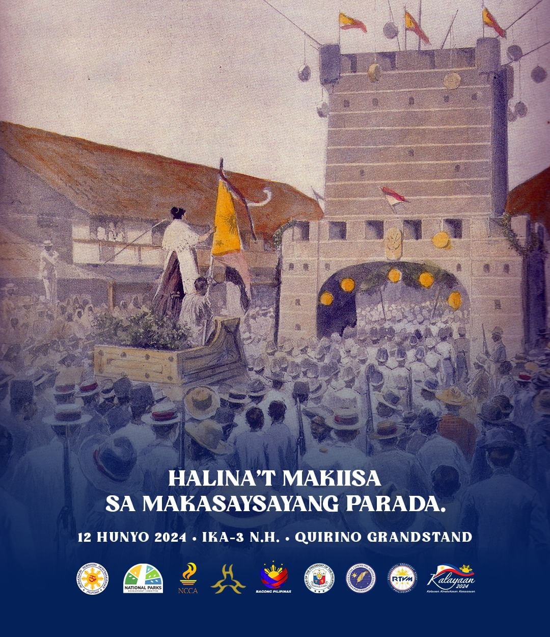20 parades will grace the “Parada ng Kalayaan” event at the Quirino Grandstand on June 12
