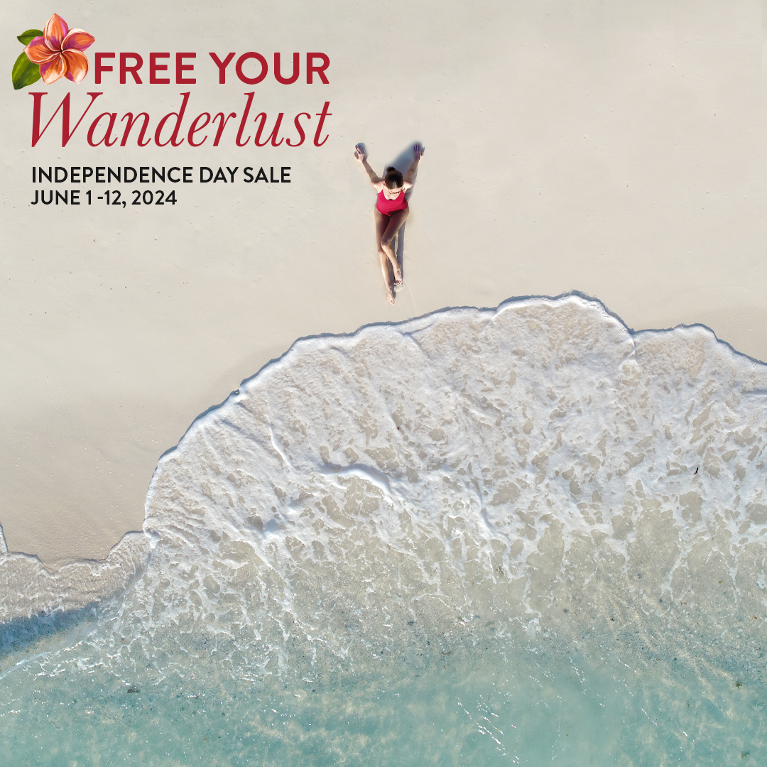 The booking period for “Free Your Wanderlust” from Crimson Resort and Spa Boracay from runs from June 1 to June 12