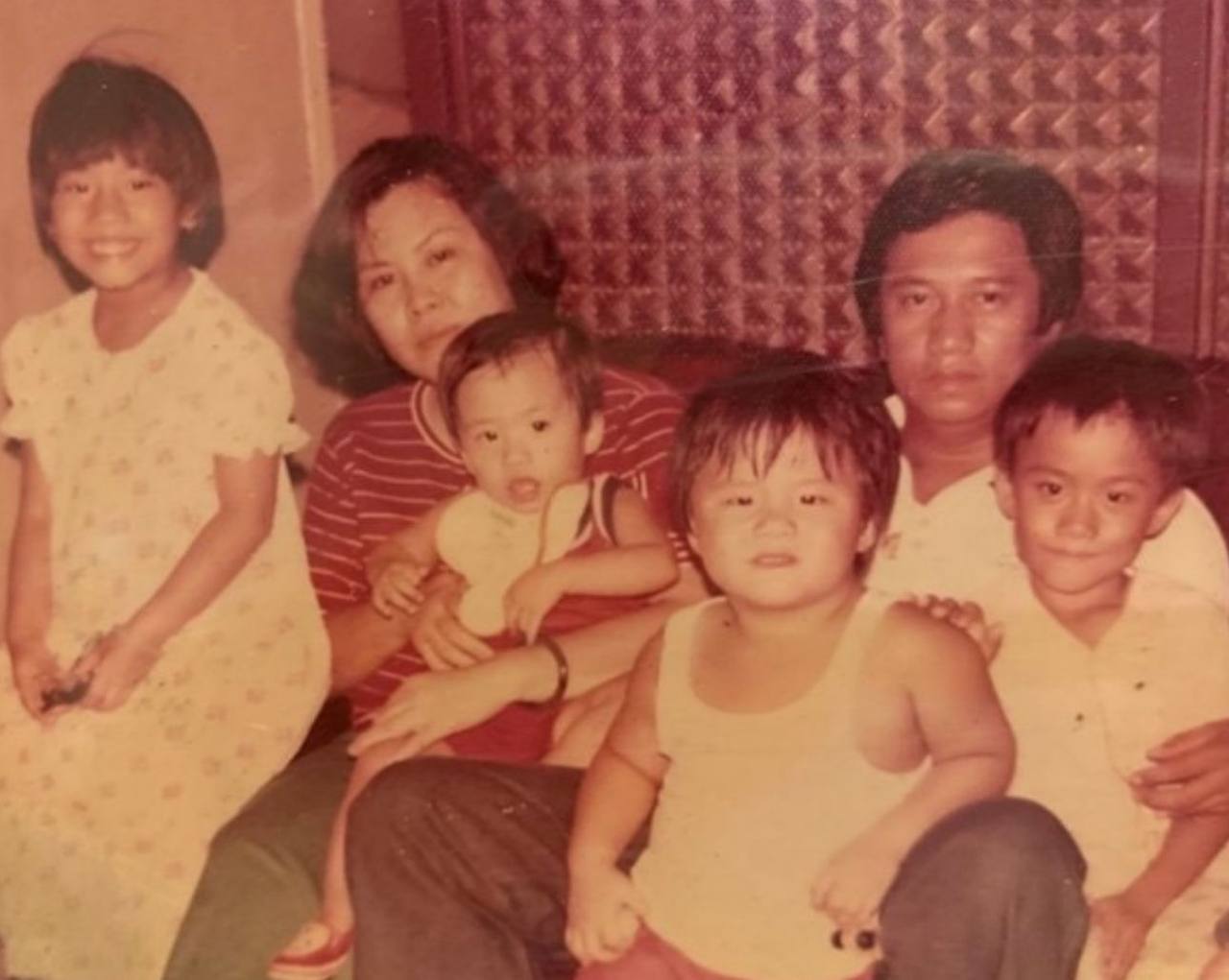 The Cayco Family with Lyndon as the youngest, and his father Edgardo “Eddie” Cayco