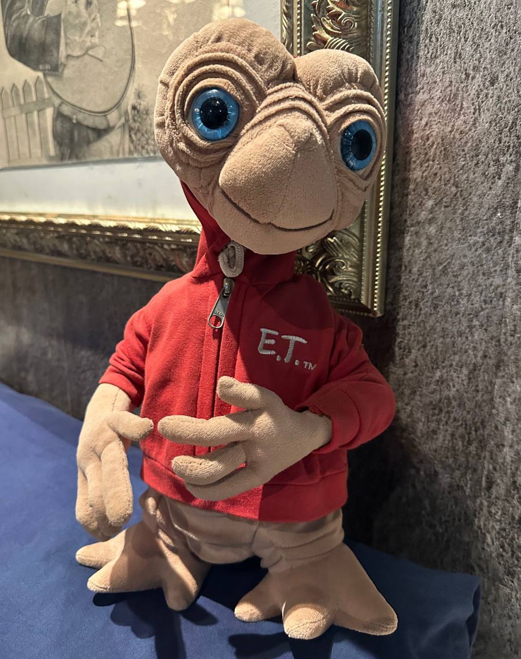 Lyndon’s E.T. stuffed toy