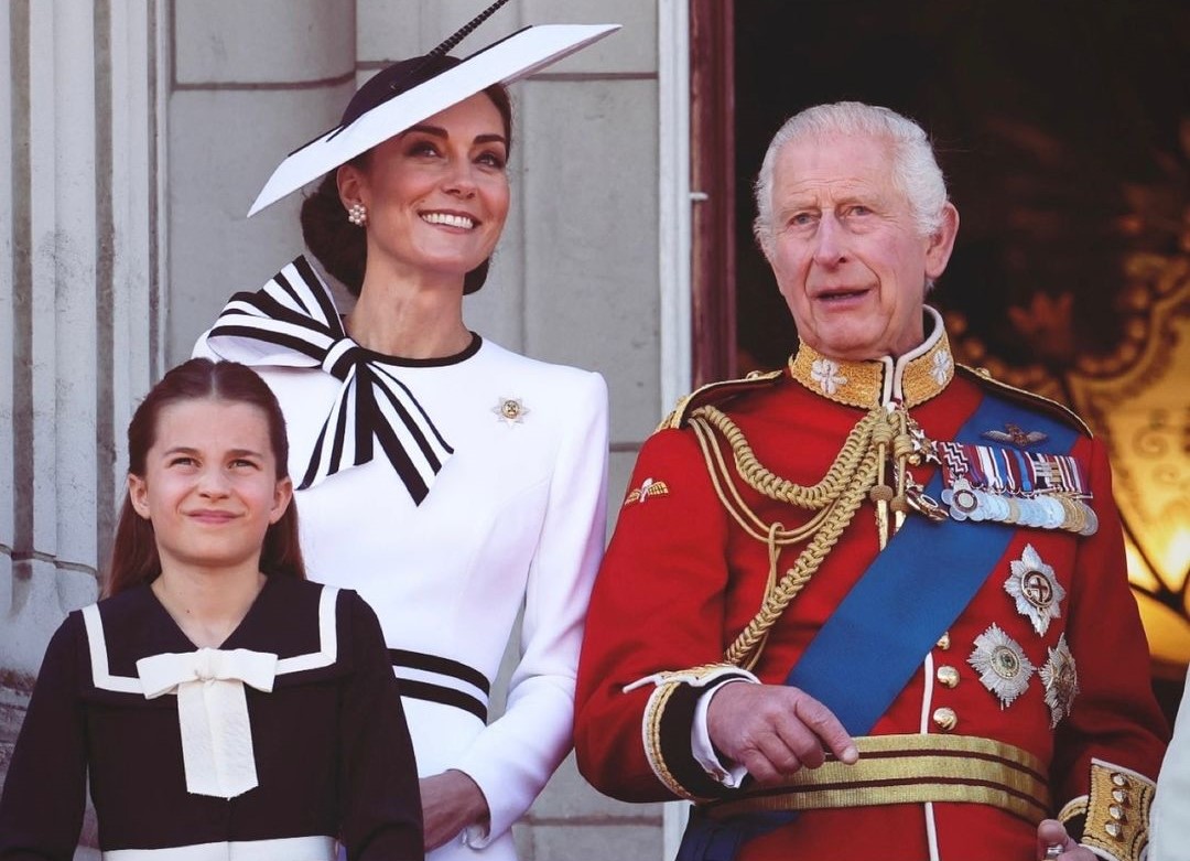 Princess Kate and King Charles, both undergoing cancer treatment, attended Trooping the Colour