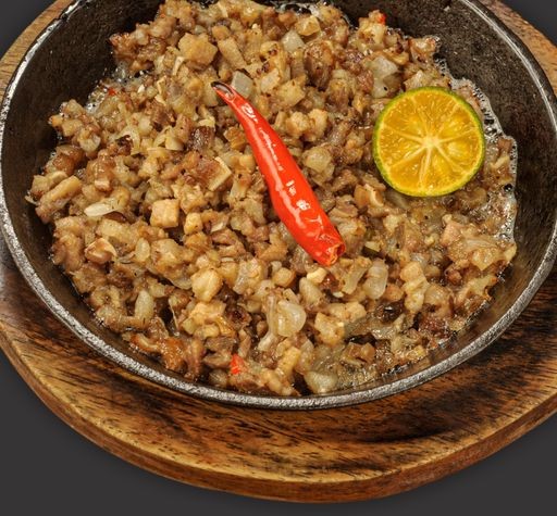 TOP LEFT: Balo Balo. TOP RIGHT: Arobung Kamaru. BOTTOM LEFT: Spicy Sisig Pampanga. BOTTOM RIGHT: Tidtad.