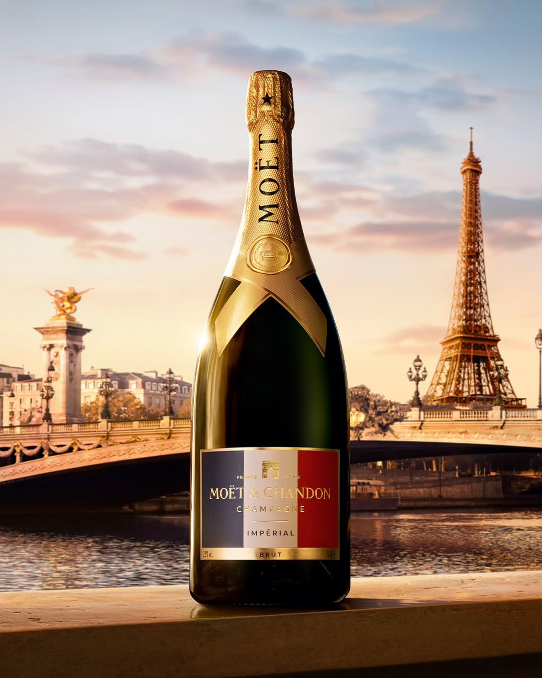 Moët & Chandon serves as the 2024 Paris Olympics' official champagne