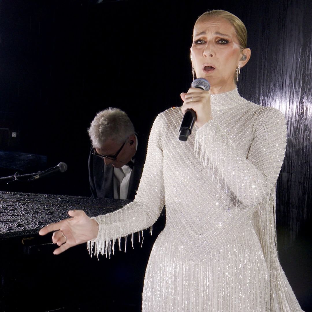 Céline Dion in Dior