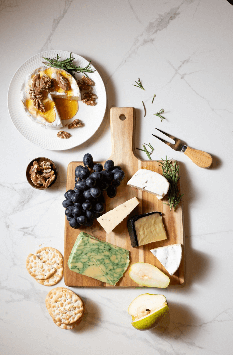 LEFT: Indulge in charcuterie or cheeses from The Dairy and The Charcutier selections at Joel's Place. RIGHT: Premium-quality meat at Joel's Place.